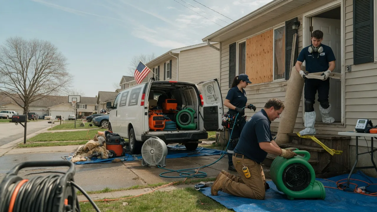 Water Damage Restoration in Bay City, MI near me